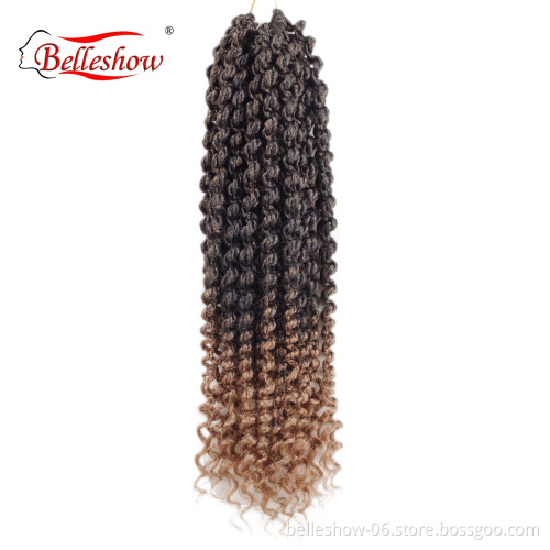 14inch 24stands new design crochet braids hair ombre color bomb twist braids freetress passion twist